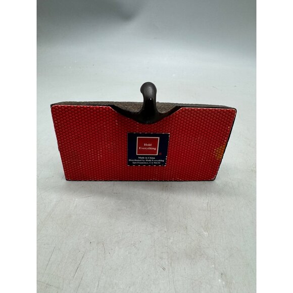 Hold everything Bronze Look Cast Iron Wreath Stocking Holder Christmas 5x5" READ - Picture 8 of 10